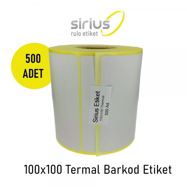 100x100 Termal Etiket 500 lü