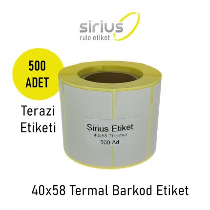 40x58 Termal Etiket ...