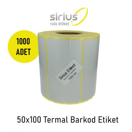 50x100 Termal Etiket...