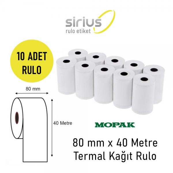80x40 Adisyon Rulosu